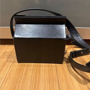864 Milk Carton Style Leather Bag
